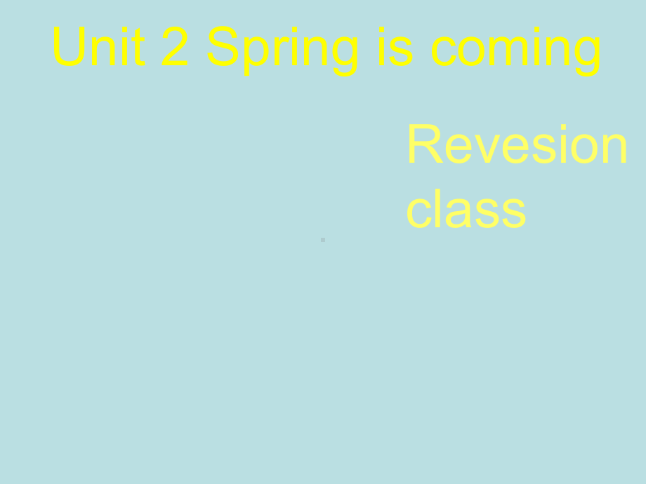 五年级英语下册unit2springiscoming课件.ppt_第1页