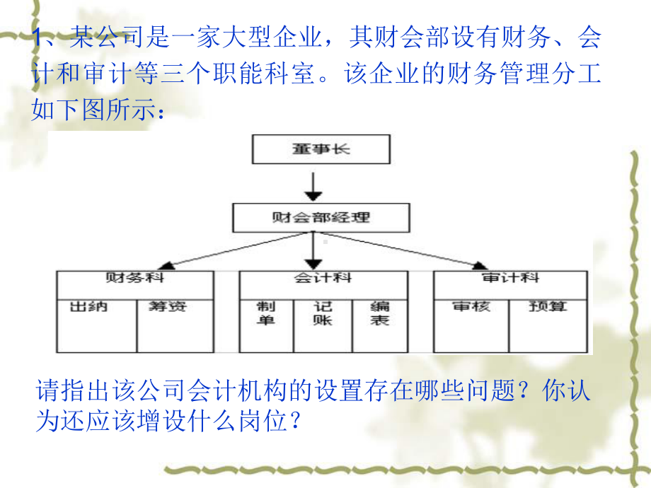 会计制度设计案例题课件.pptx_第1页