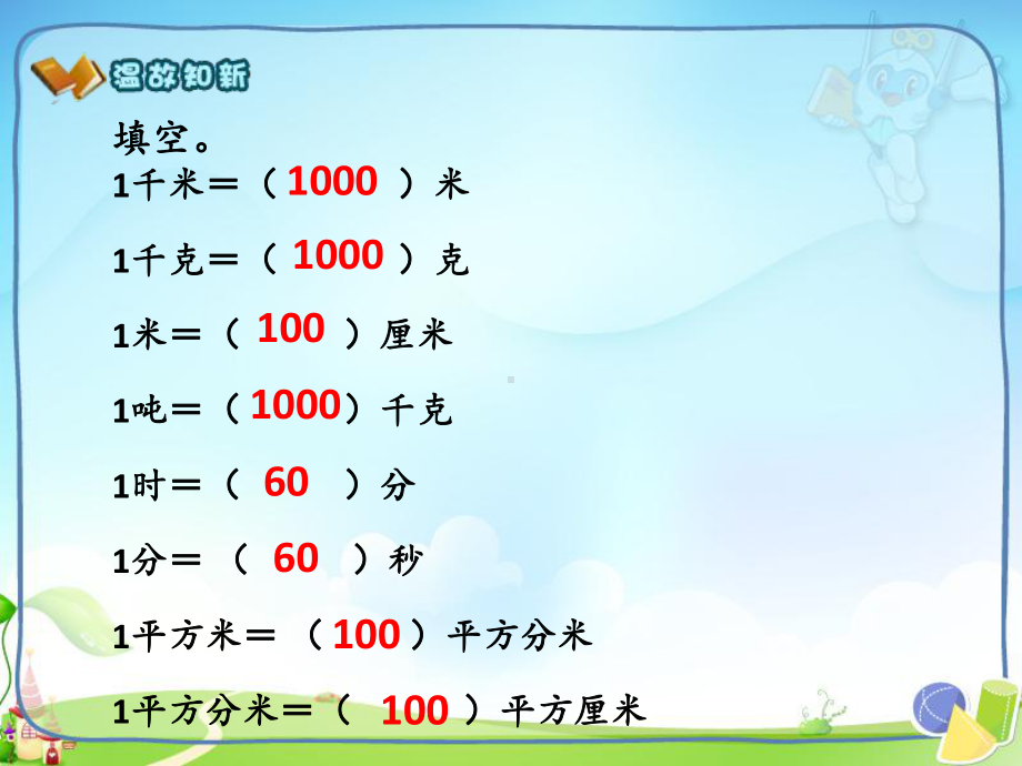 人教版四年级数学《小数与单位换算》教学课件.ppt_第2页