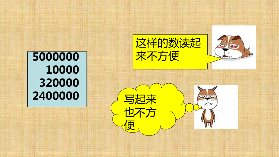 (将数改写成以万作单位的数)人教新课标课件.ppt_第3页