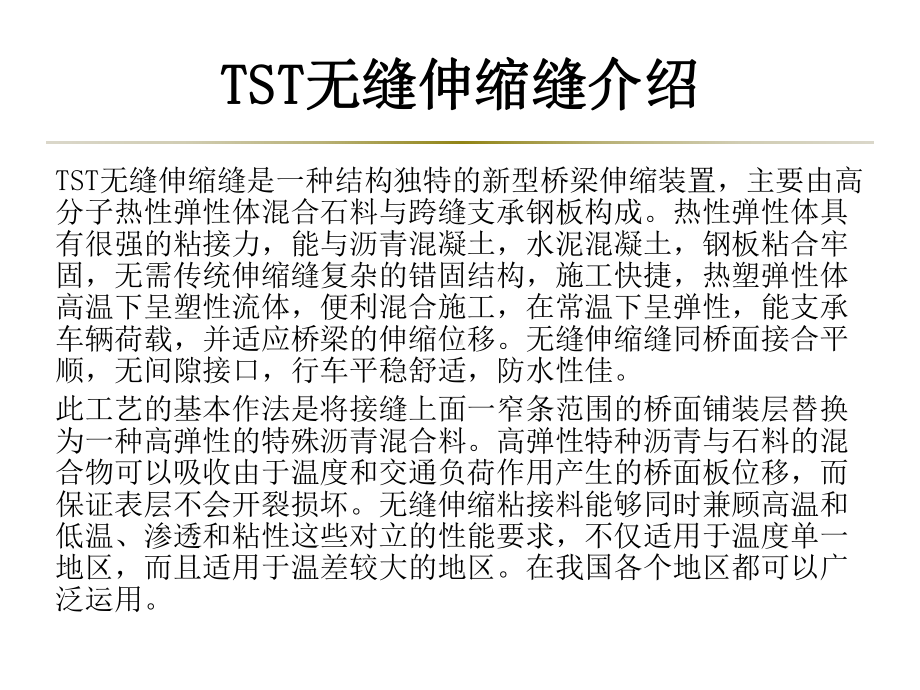 TST无缝伸缩缝施工方案(参考课件).ppt_第2页