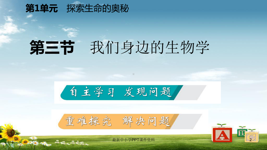 七年级生物上册第一单元第一章第三节我们身边的生物学课件新版苏教版.ppt_第2页