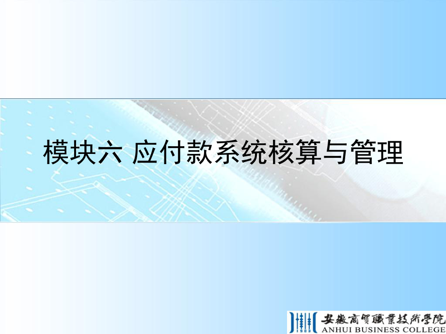 会计电算化应付账款课件.ppt_第1页