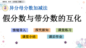 22-假分数与带分数的互化-冀教版五年级下册数学-课件.pptx