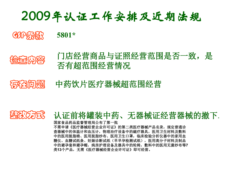 GSP认证工作安排及近期法规资料课件.ppt_第1页