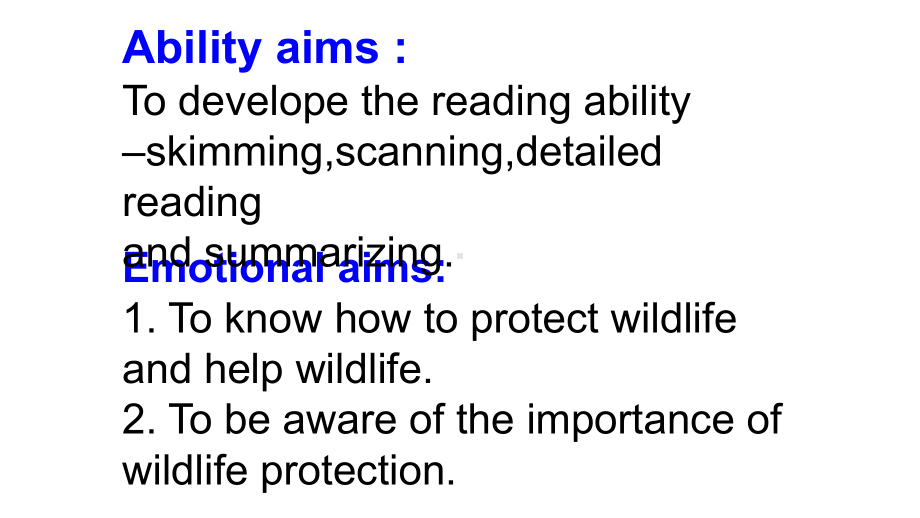 人教版高中英语必修二Unit-4-Wildlife-Protection-reading-公开课教学课件.ppt_第3页