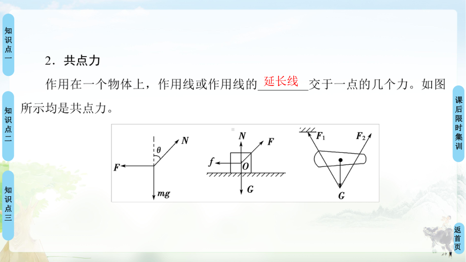 2020年高考物理一轮第2章-第2节-力的合成与分解课件.ppt_第3页