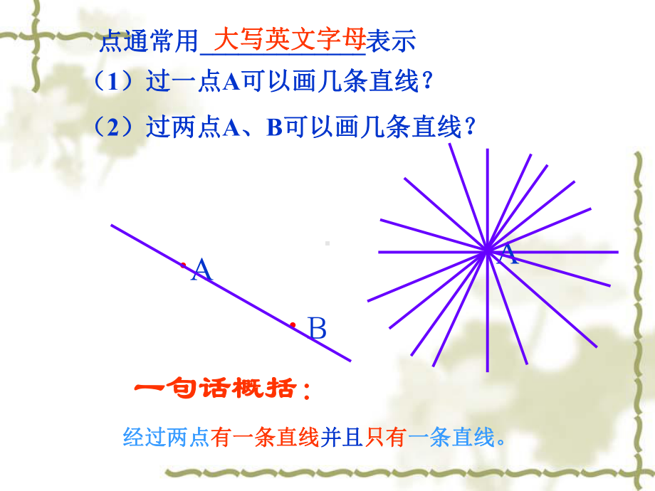 人教版七年级上册42《线段射线直线》课件.ppt_第3页