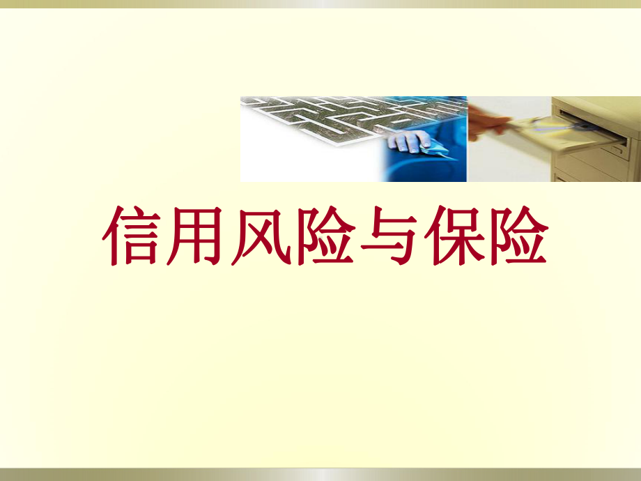 信用风险与保险课件.ppt_第1页