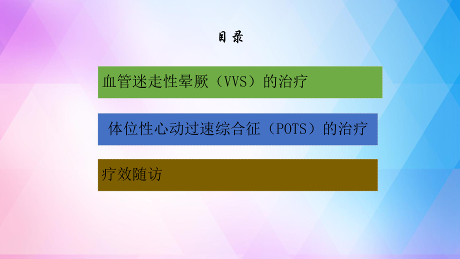 儿童血管迷走性晕厥和体位性心动过速综合征的治疗课件.pptx_第3页