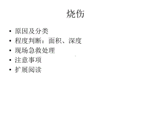 健康教育烧伤课件.ppt