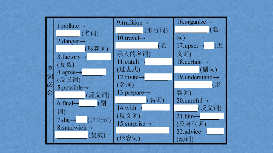 人教版英语八年级上册Units7-10单元复习课件.pptx_第2页