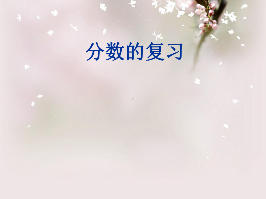 分数的复习教学课件.ppt_第1页