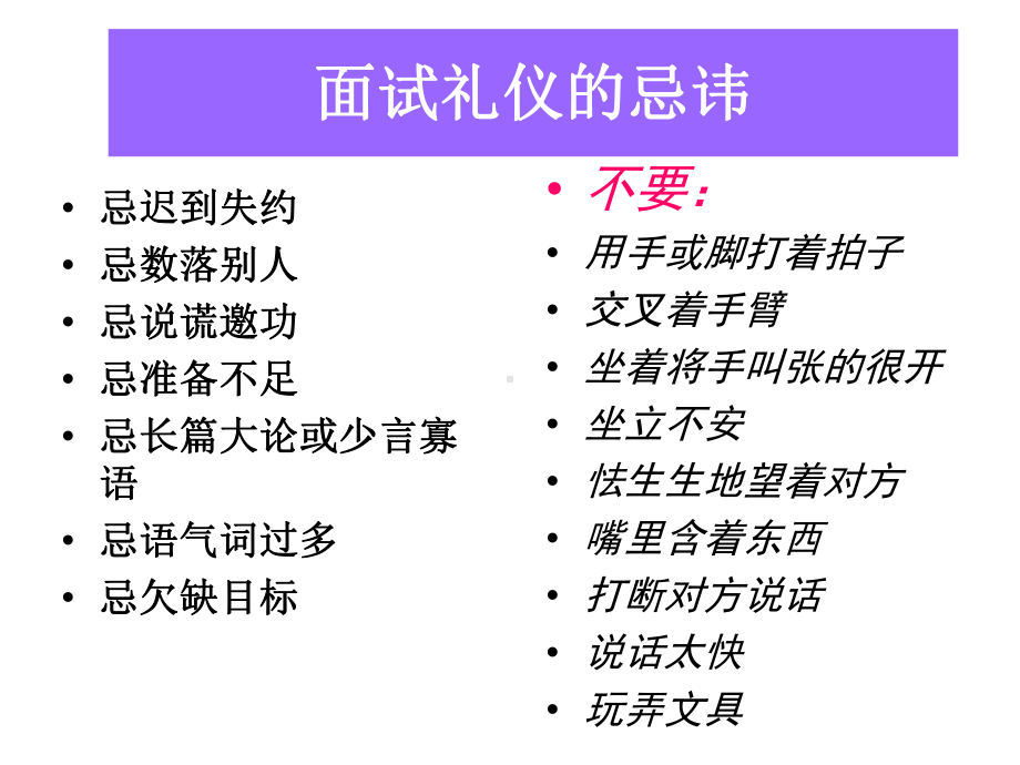 面试(图说礼仪篇).ppt_第3页