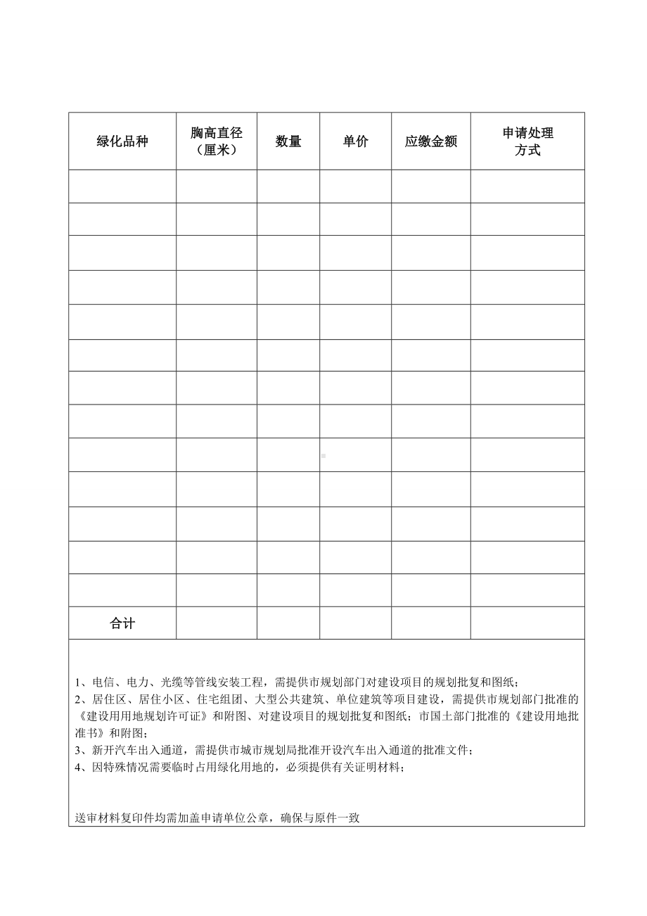 砍伐、移植、修剪城市树木审批申请表参考模板范本.doc_第2页