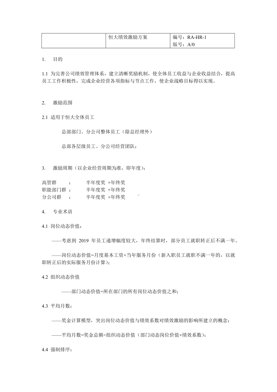 XX绩效激励方案.docx_第2页