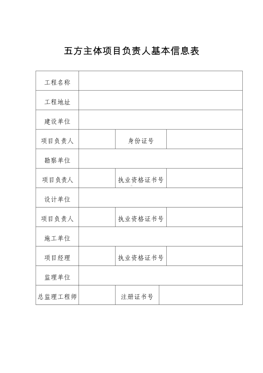 勘察项目负责人质量终身责任承诺书参考模板范本.doc_第2页