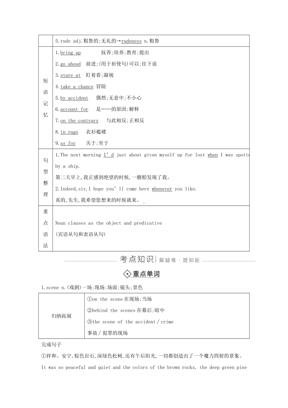 2021版高考英语一轮复习Unit3TheMillionPoundBankNote导学案新人教版必修3.doc_第3页