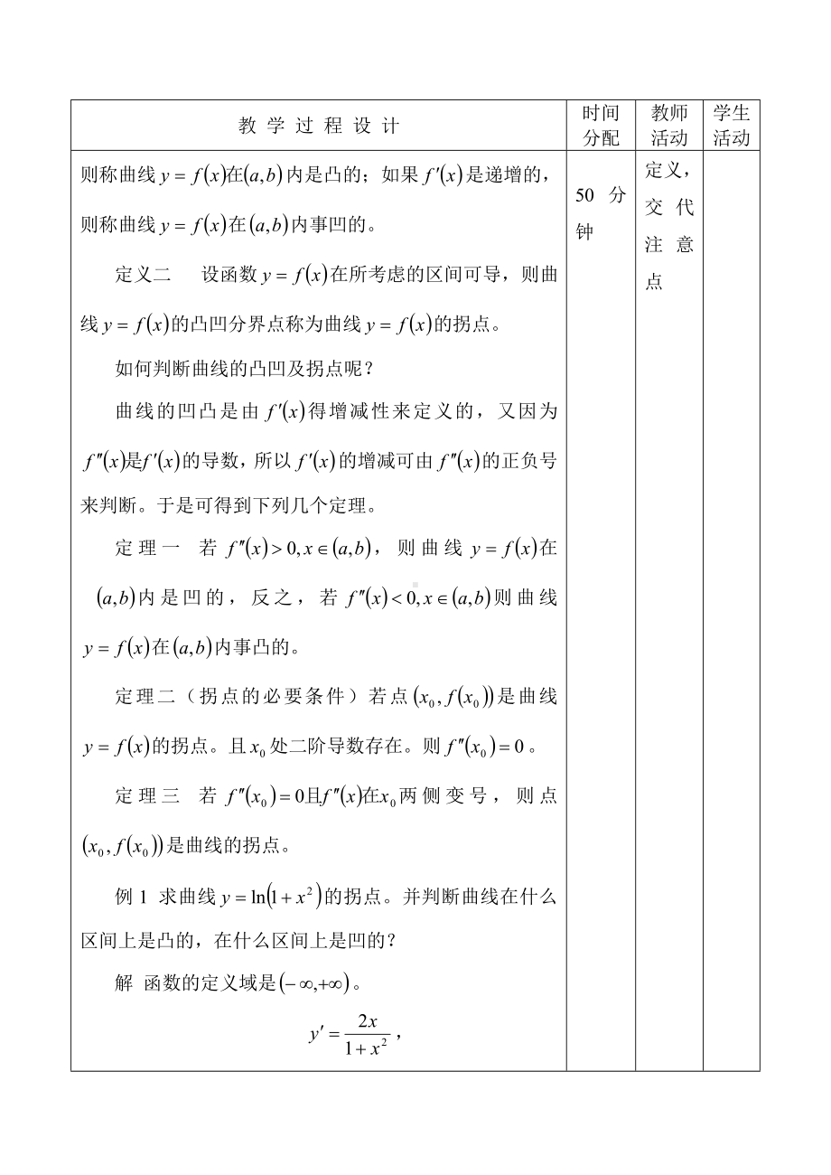 4.3-曲线的凸性及拐点--函数作图.doc_第3页