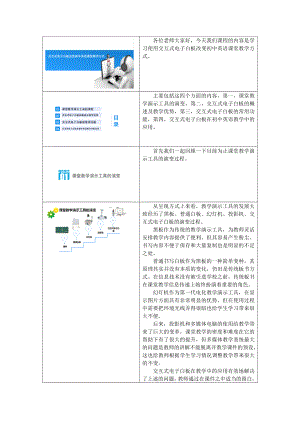 x交互式电子白板改变初中英语课堂教学方式.docx