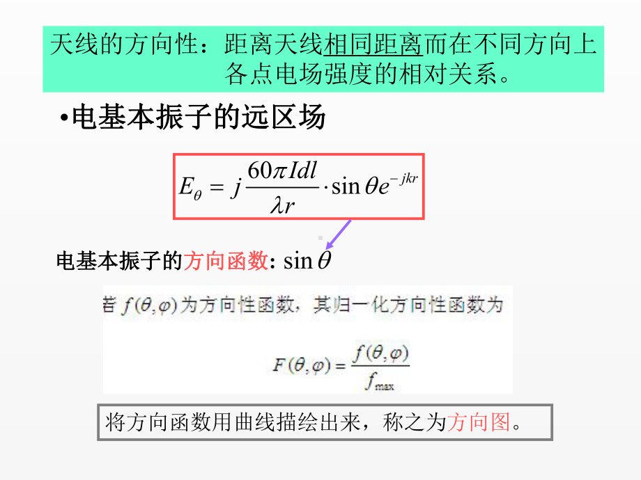 《电磁场与电磁波》课件9-1天线参数.ppt_第2页