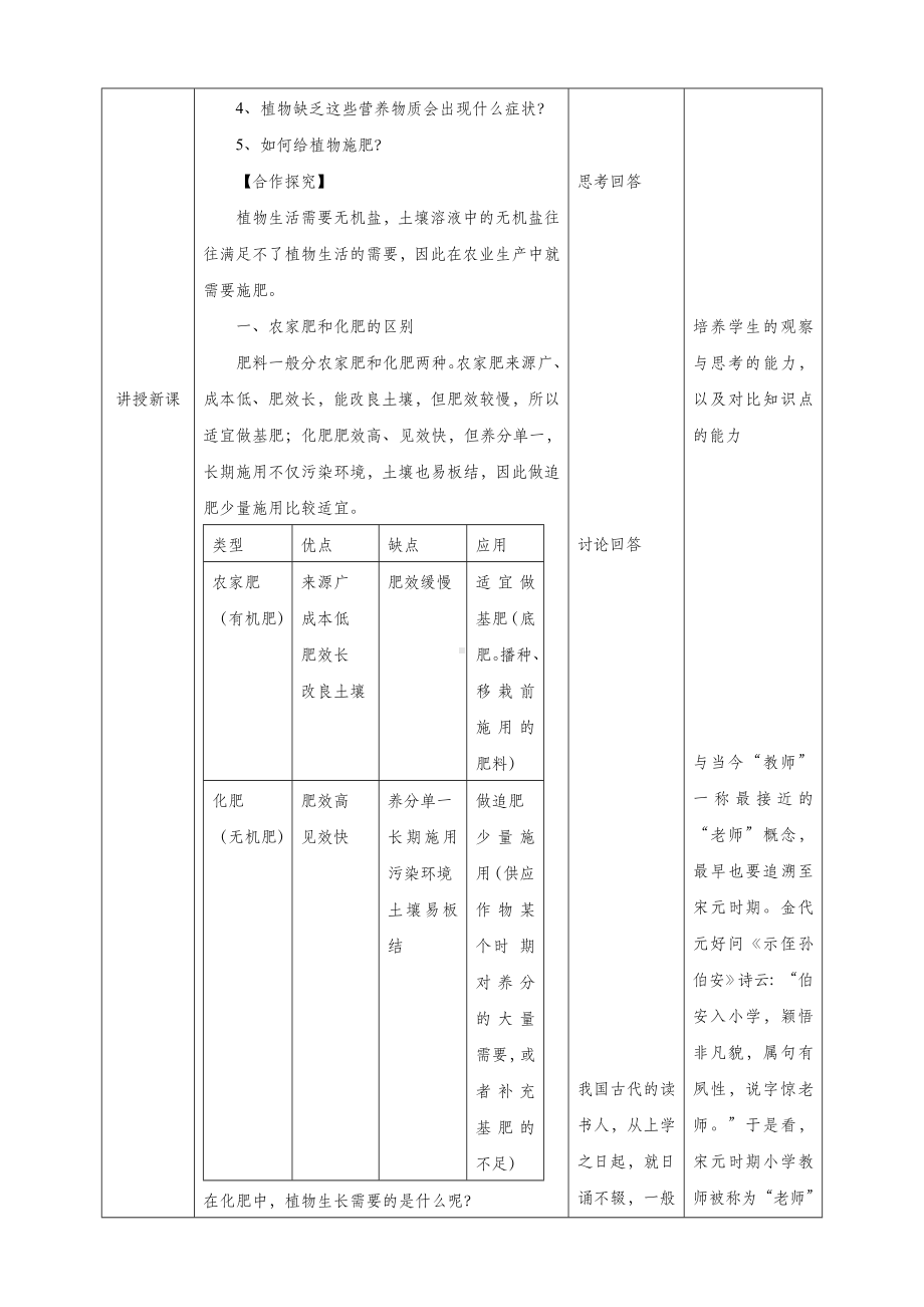 《无机盐与植物的生长》教学设计.doc_第2页