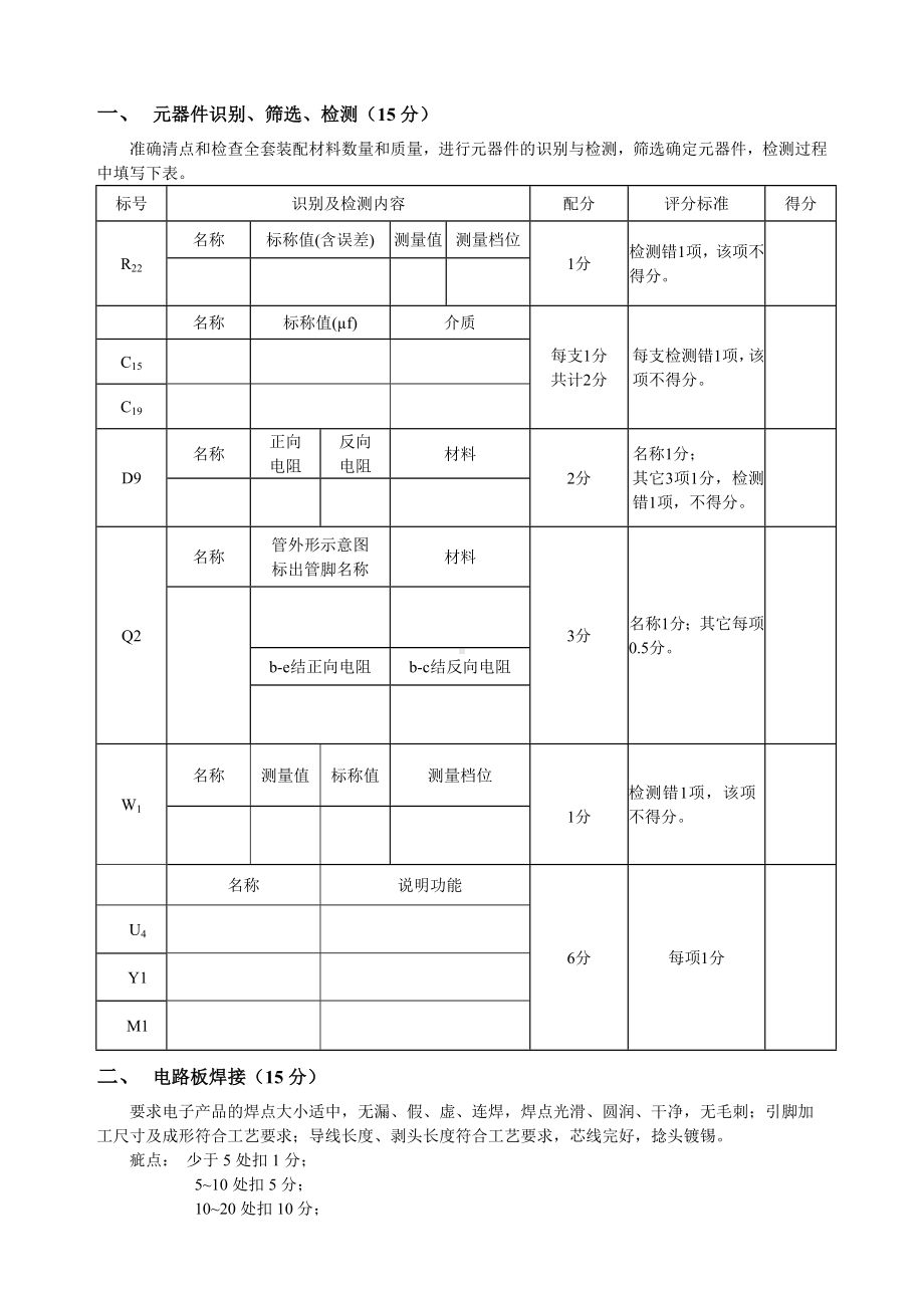 “亚龙杯“全国中职电子技能大赛(教师)正式试卷.doc_第1页