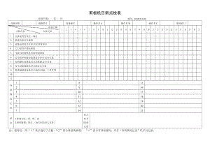 设备日常点检表1.剪板机日常点检表参考模板范本.doc