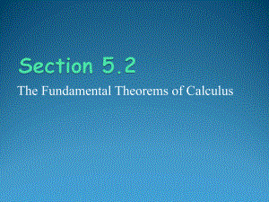 《高数双语》课件section 5-2.pptx