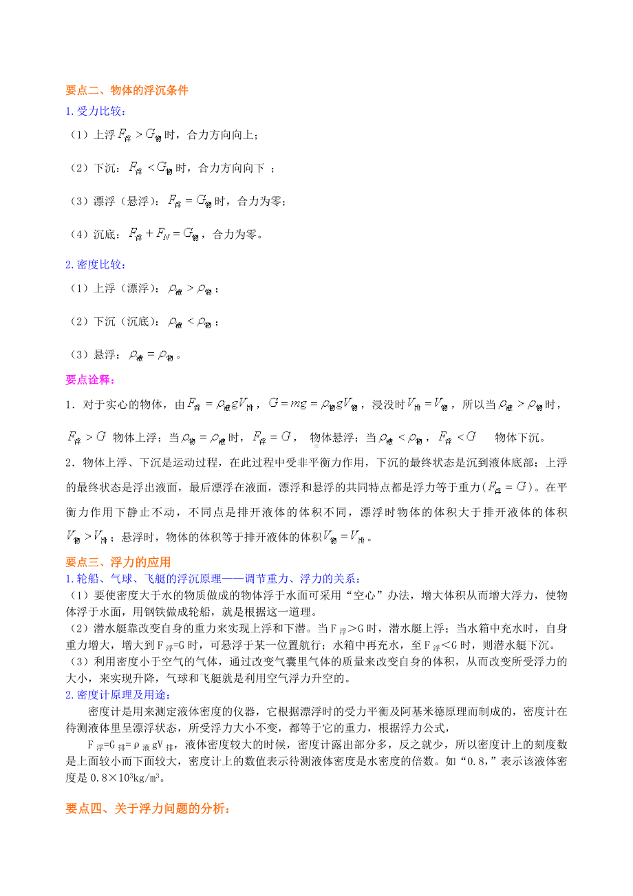 《浮力》全章复习与巩固(提高)知识讲解最新修正版最新修正版.doc_第2页