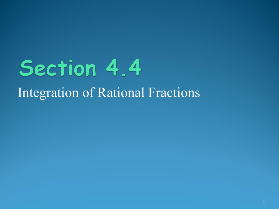 《高数双语》课件section 4-4.pptx_第1页