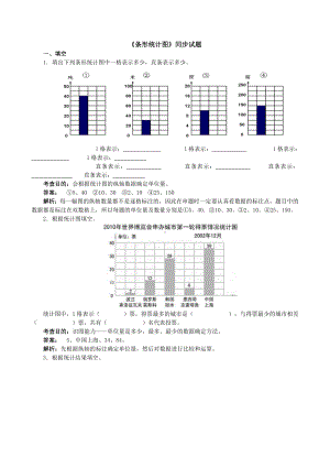 《条形统计图》同步试题及答案.doc