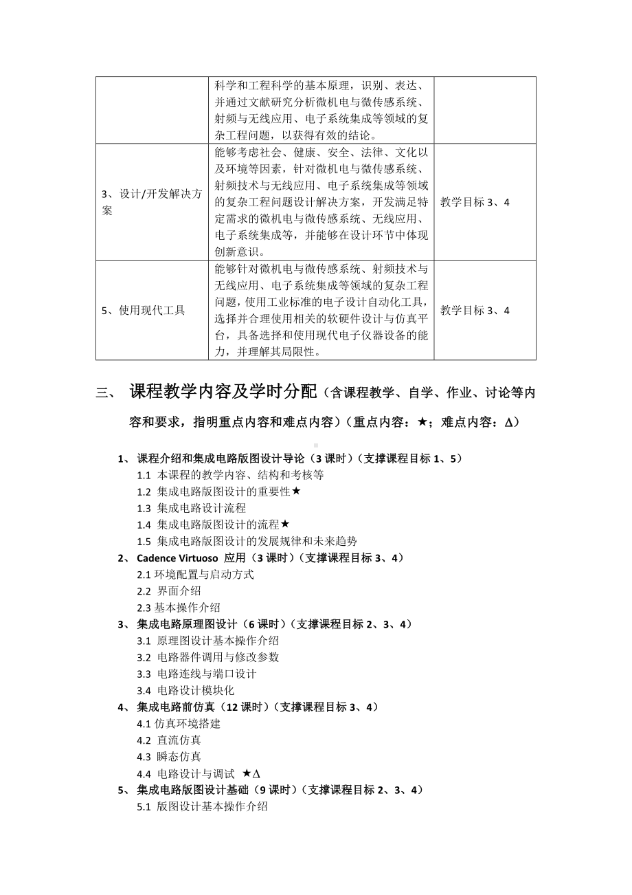 《集成电路版图设计》课程教学大纲.docx_第2页