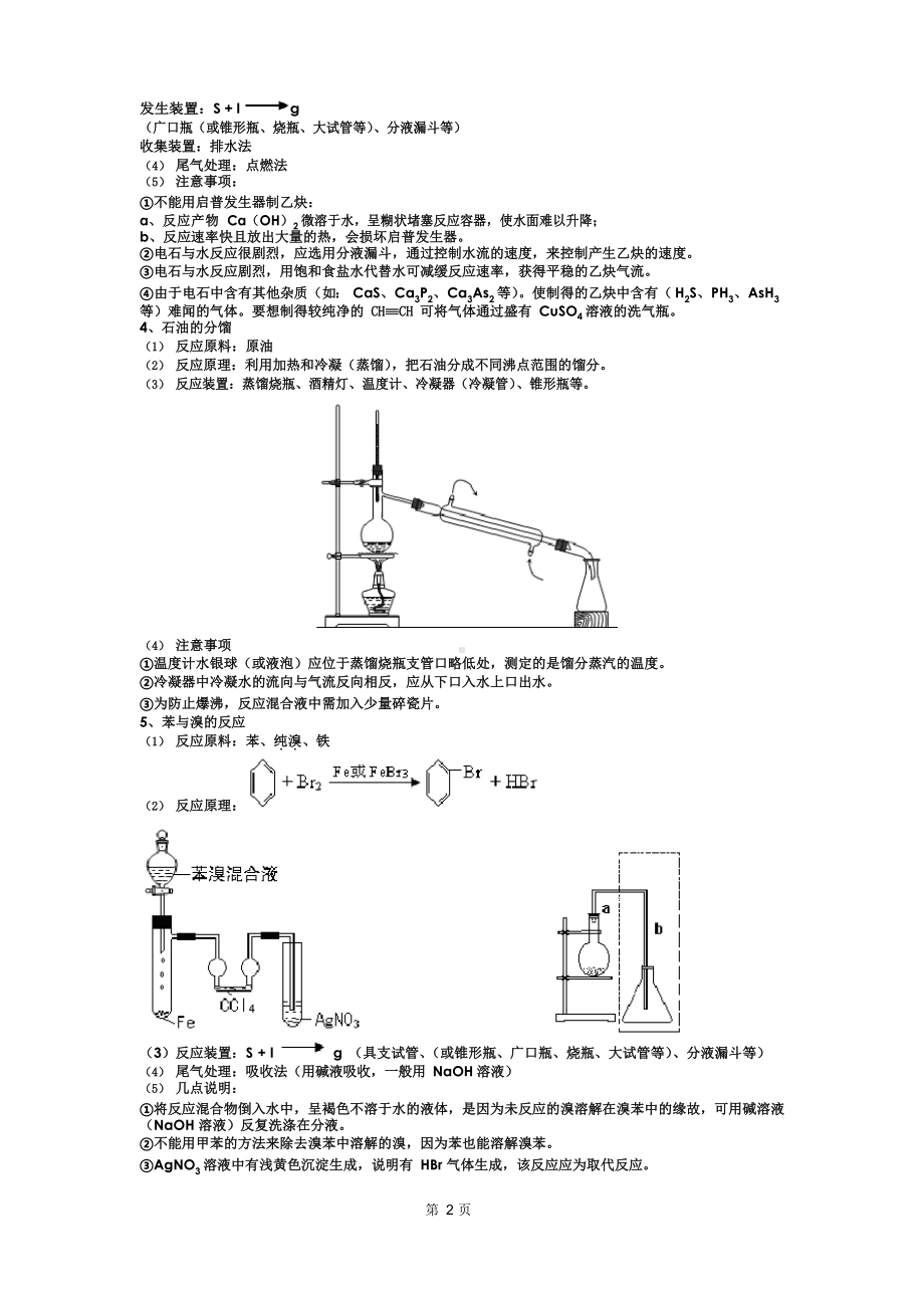 高中化学-有机化学实验整理.docx_第2页