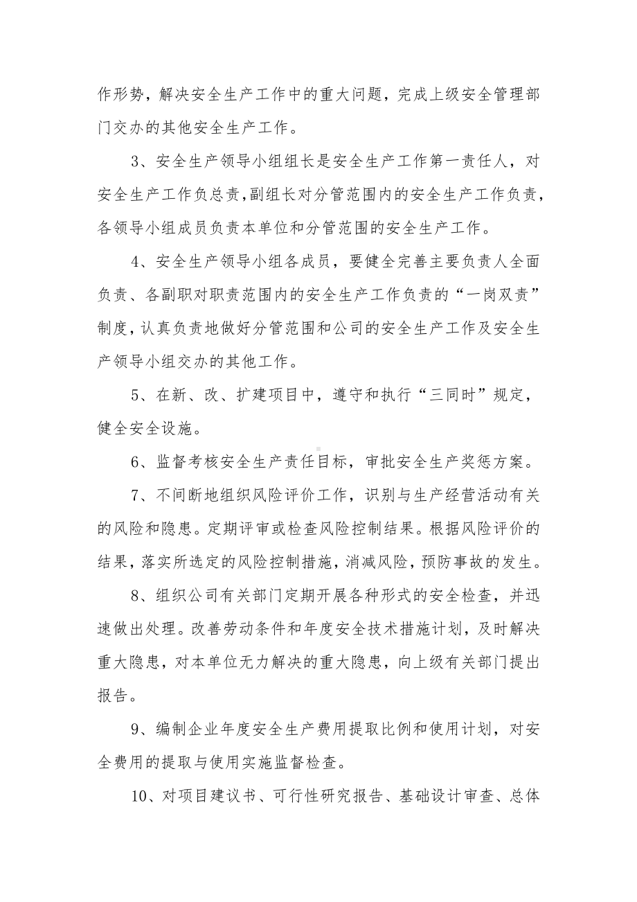 生产经营企业安全生产领导小组任命文件参考模板范本.doc_第2页