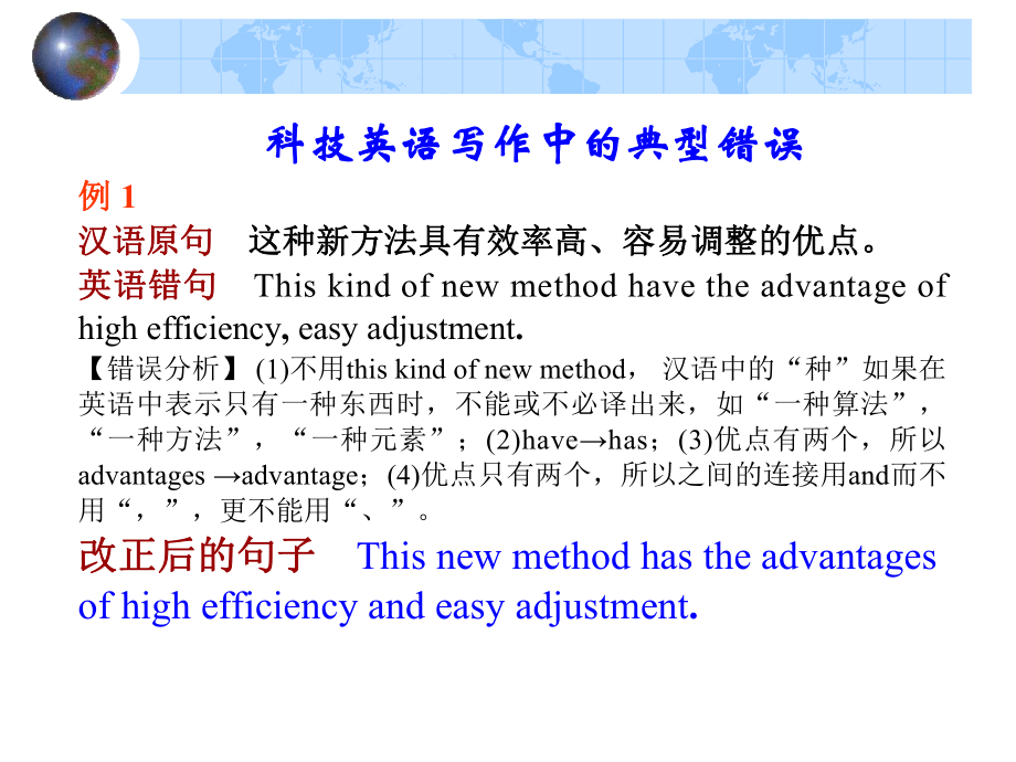 科技英语写作中的典型错误 .ppt_第1页