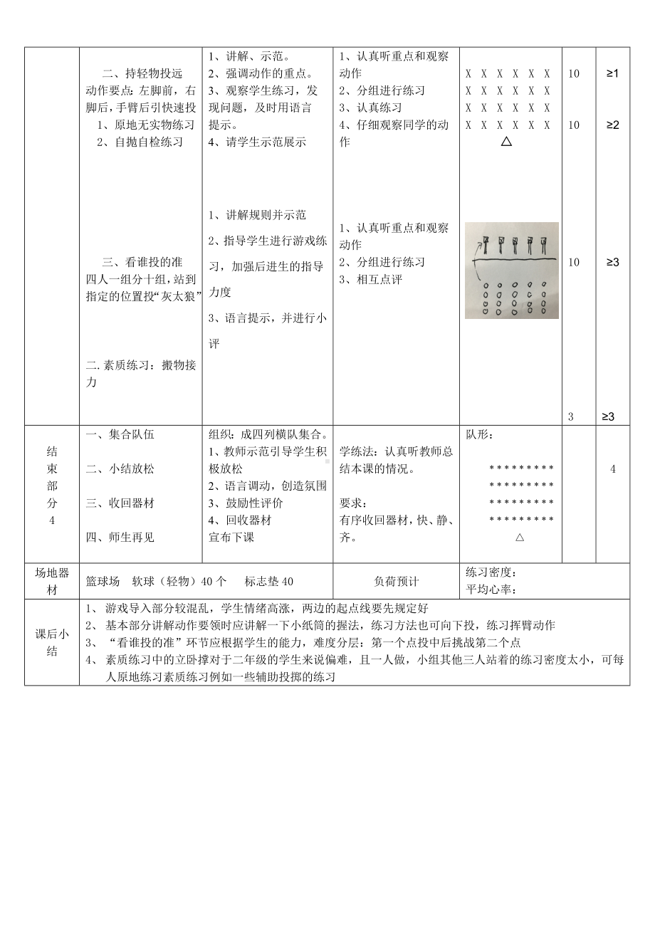 体育（与健康）实践课教案[二年级]参考模板范本.doc_第2页