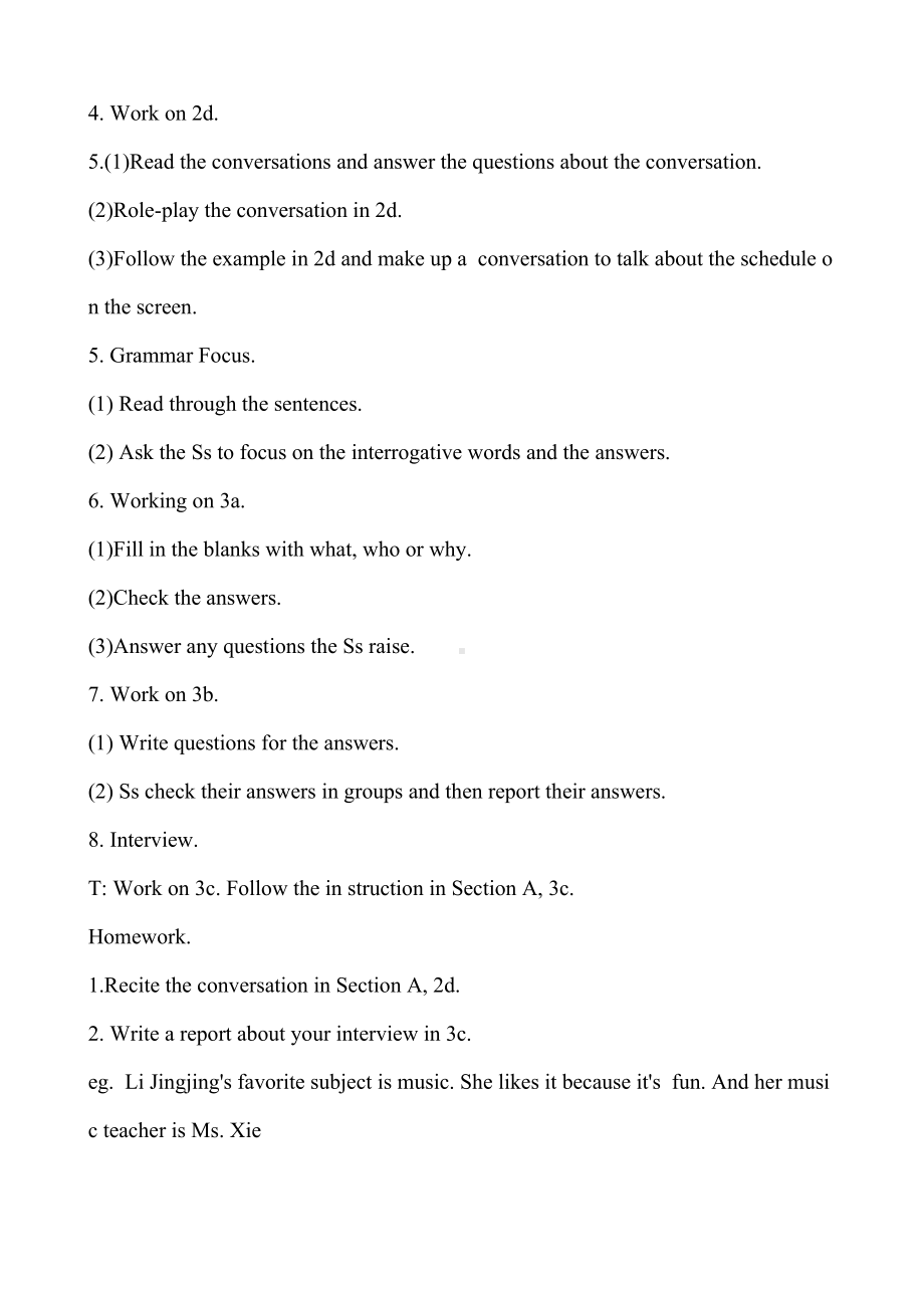 （教学设计）人教精通版六年级下册英语教案-Unit3-We-are-going-to-travel-Lesson15-.doc_第3页