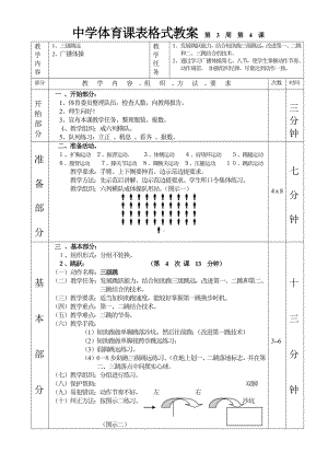 （教案）高二三级跳远第四课表格式教案.doc