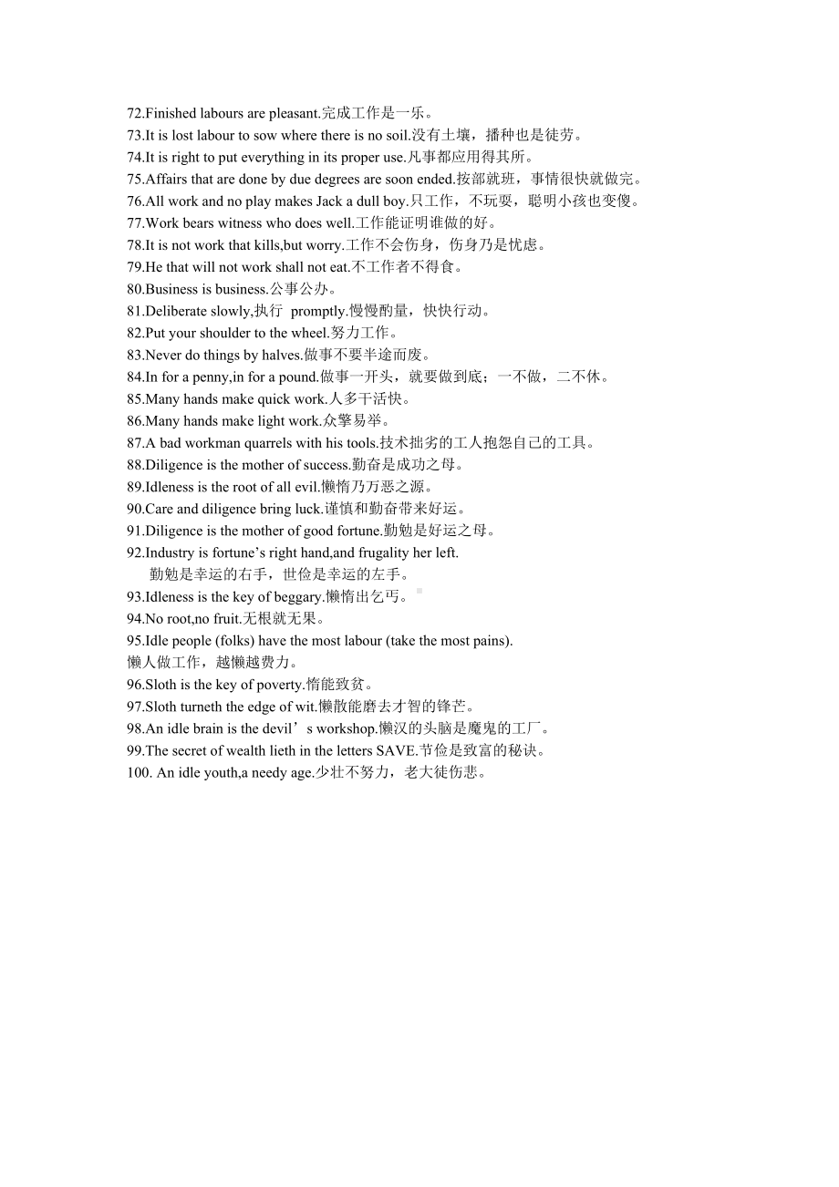 英语格言100句.doc_第3页