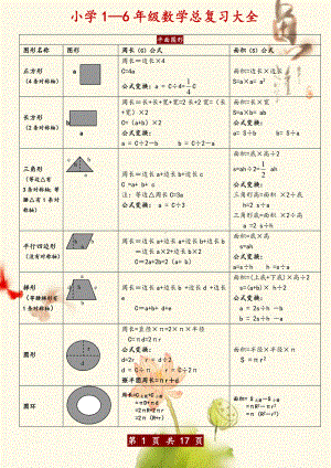 小学数学总复习资料 (2).doc