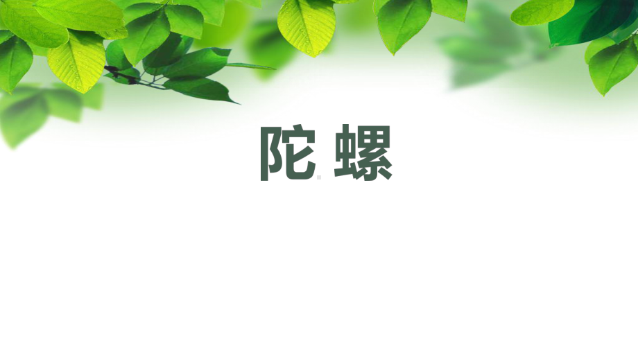 苏科版三年级劳动下册第06课《陀螺》公开课课件.pptx_第1页