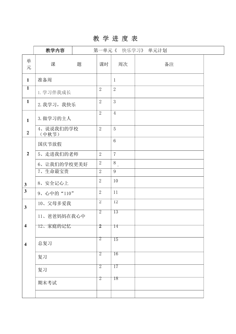 部编版三年级上册道德与法治-全册教案(完美版).docx_第3页