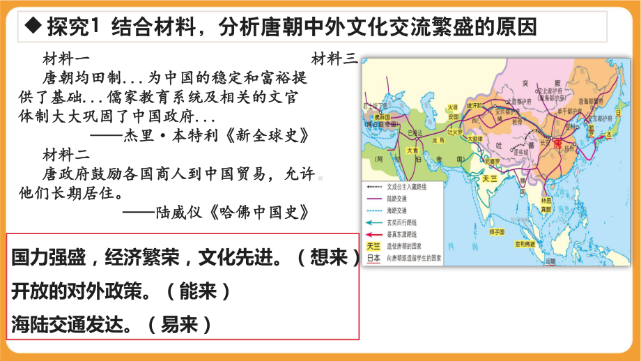 1.4+唐朝的中外文化交流+ppt课件+视频-（部）统编版七年级下册《历史》.pptx_第3页