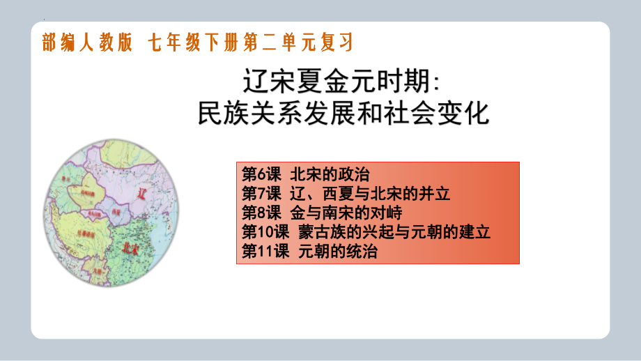 第二单元辽宋夏金元时期-民族关系发展和社会变化ppt课件-（部）统编版七年级下册《历史》.pptx_第1页