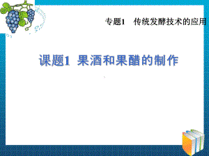 11-果酒和果醋的制作课件.ppt