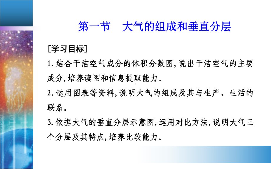 第二章第一节　大气的组成和垂直分层 ppt课件 (j12x共28张PPT)-2023新人教版（2019）《高中地理》必修第一册.ppt_第2页