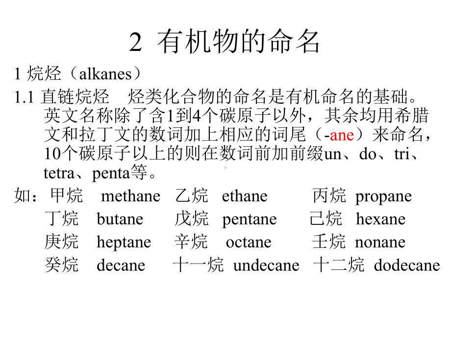 专业英语有机物命名 (2).ppt_第1页