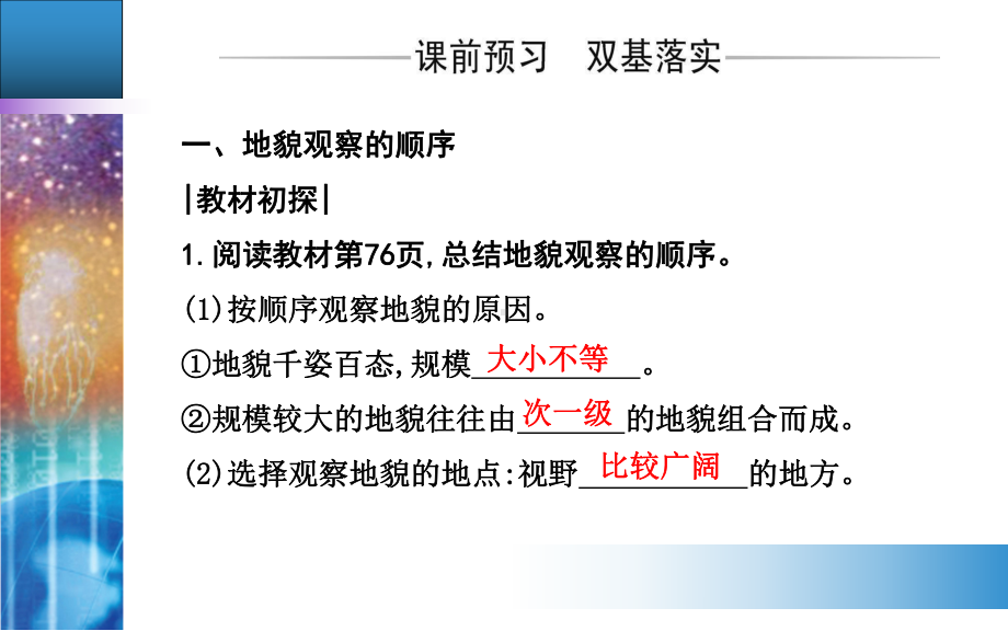 第四章第二节地貌的观察 ppt课件 (j12x共26张PPT)-2023新人教版（2019）《高中地理》必修第一册.ppt_第3页