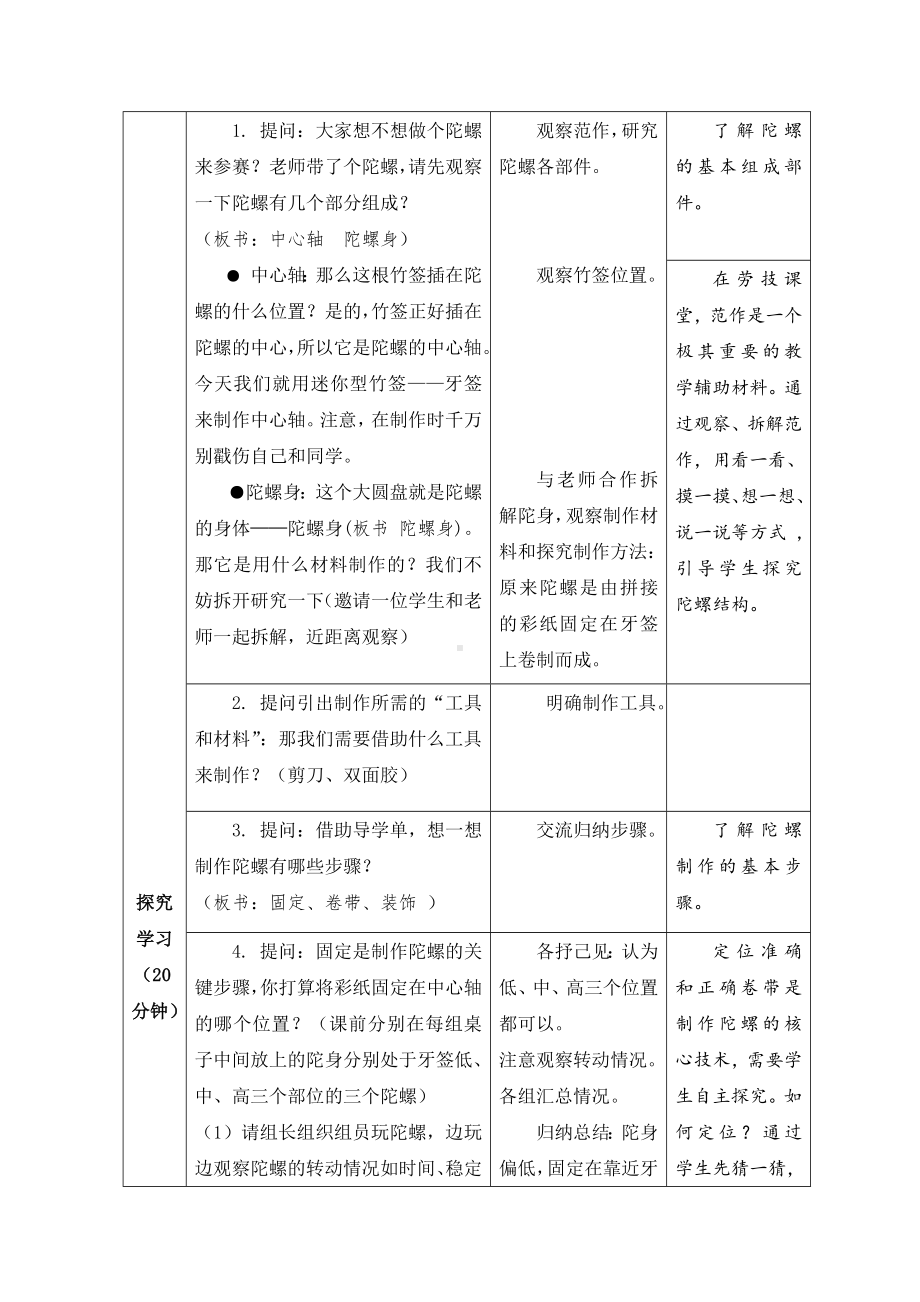 苏科版三年级劳动下册第06课《陀螺》公开课教案.docx_第2页